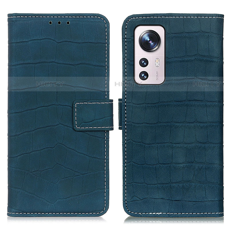 Funda de Cuero Cartera con Soporte Carcasa K07Z para Xiaomi Mi 12 Lite 5G Verde