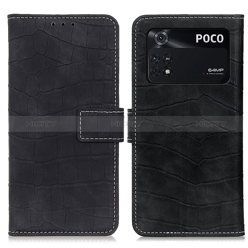 Funda de Cuero Cartera con Soporte Carcasa K07Z para Xiaomi Poco M4 Pro 4G