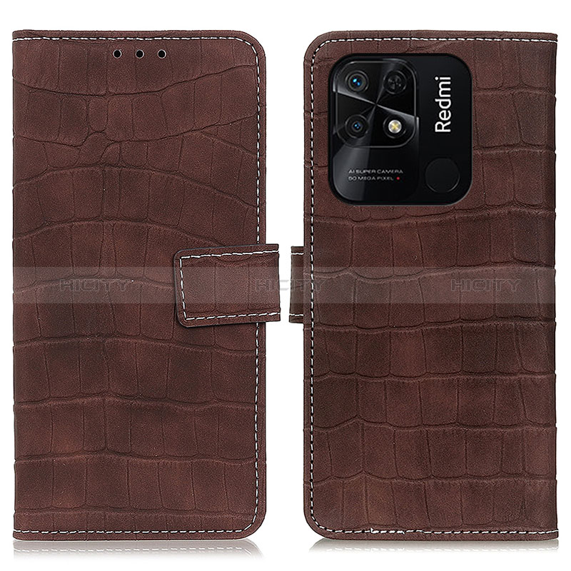 Funda de Cuero Cartera con Soporte Carcasa K07Z para Xiaomi Redmi 10 Power