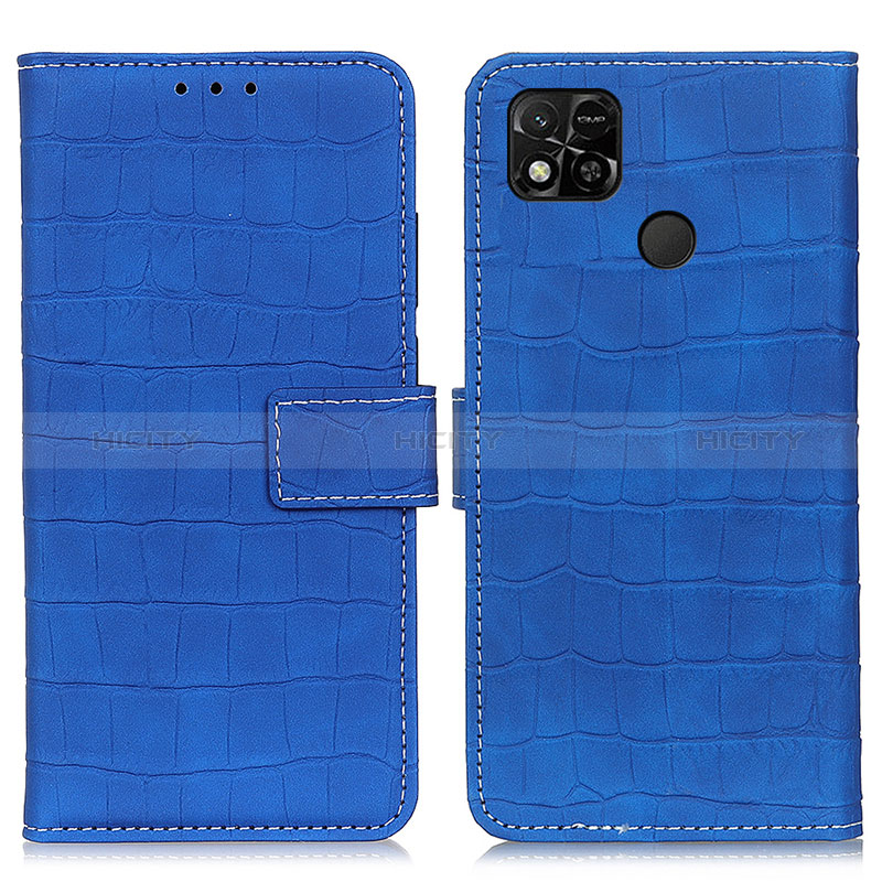 Funda de Cuero Cartera con Soporte Carcasa K07Z para Xiaomi Redmi 9C NFC