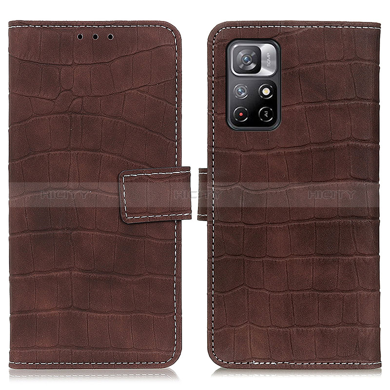 Funda de Cuero Cartera con Soporte Carcasa K07Z para Xiaomi Redmi Note 11 5G