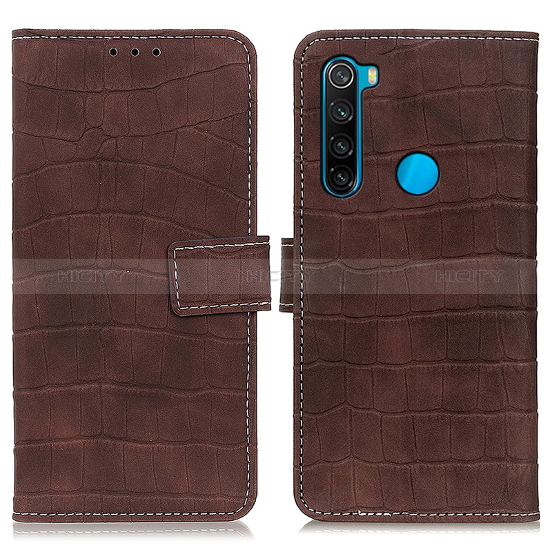 Funda de Cuero Cartera con Soporte Carcasa K07Z para Xiaomi Redmi Note 8 (2021)