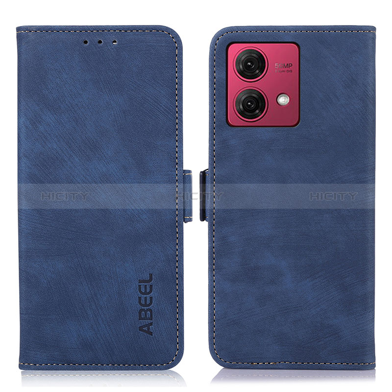 Funda de Cuero Cartera con Soporte Carcasa K08Z para Motorola Moto G84 5G