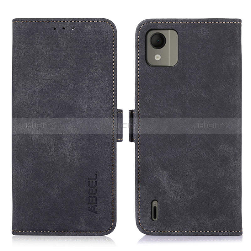 Funda de Cuero Cartera con Soporte Carcasa K08Z para Nokia C110