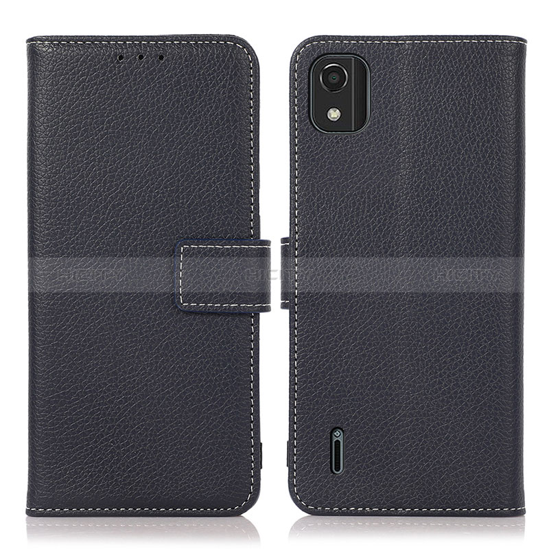 Funda de Cuero Cartera con Soporte Carcasa K08Z para Nokia C2 2nd Edition