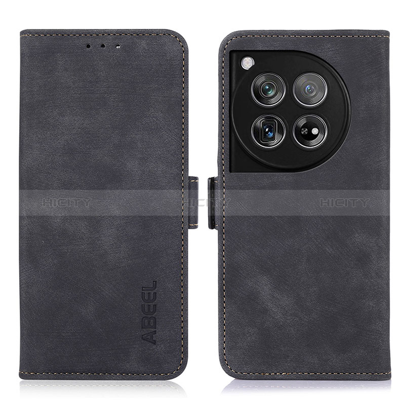 Funda de Cuero Cartera con Soporte Carcasa K08Z para OnePlus 12 5G