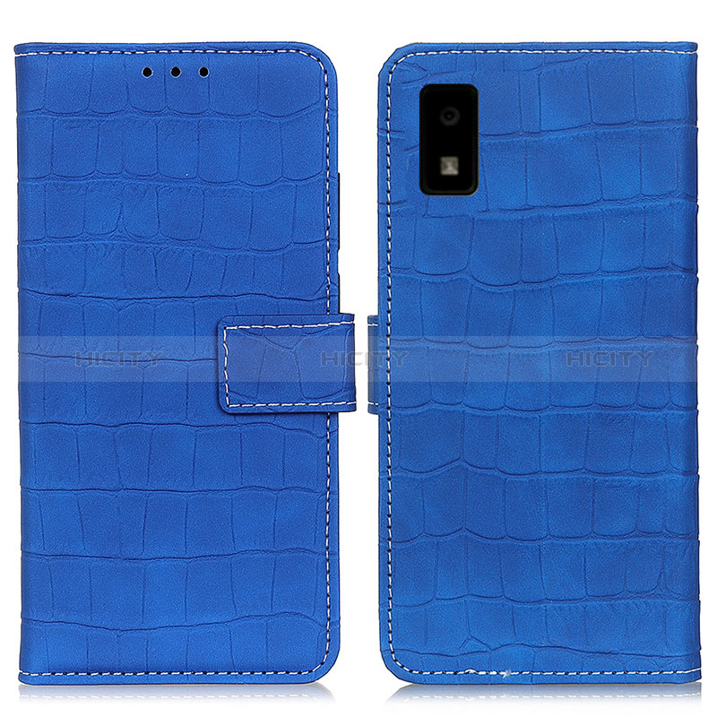 Funda de Cuero Cartera con Soporte Carcasa K08Z para Sharp Aquos wish2