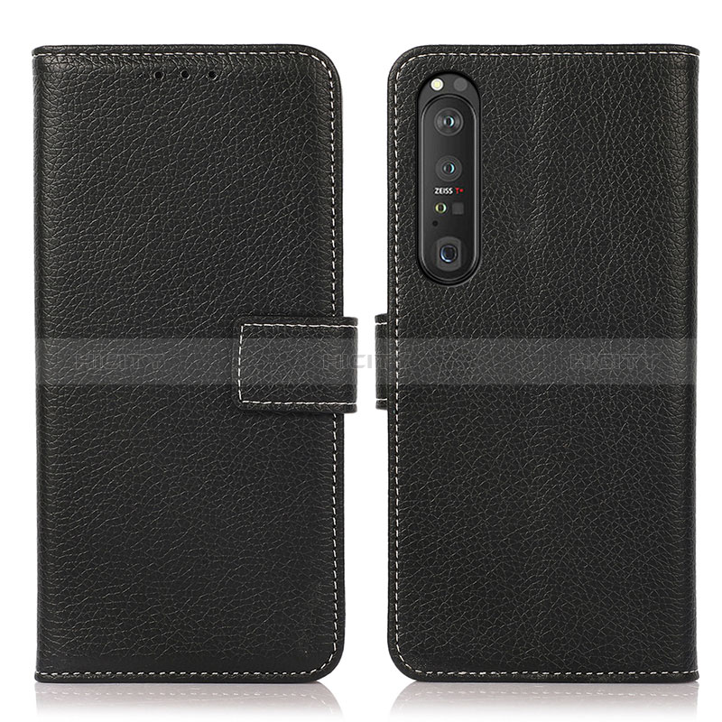 Funda de Cuero Cartera con Soporte Carcasa K08Z para Sony Xperia 1 III