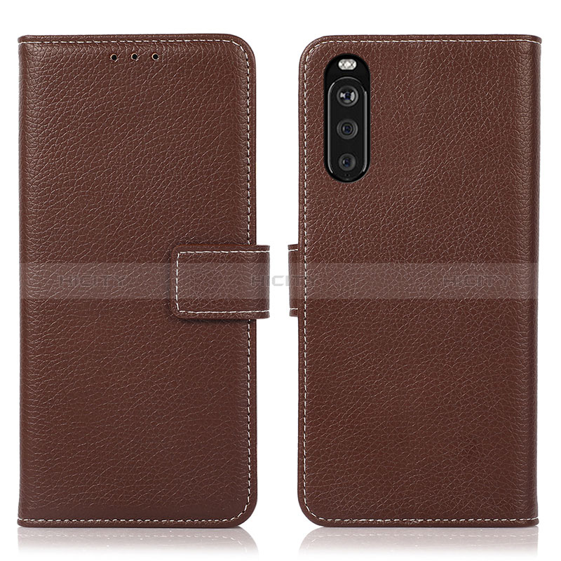 Funda de Cuero Cartera con Soporte Carcasa K08Z para Sony Xperia 10 III