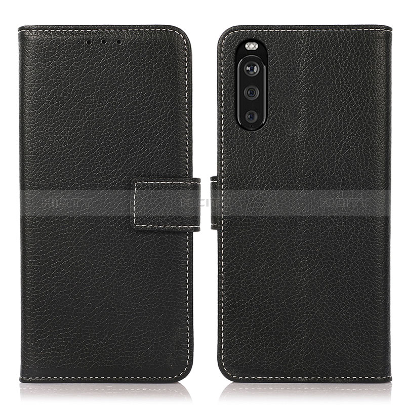 Funda de Cuero Cartera con Soporte Carcasa K08Z para Sony Xperia 10 III Lite