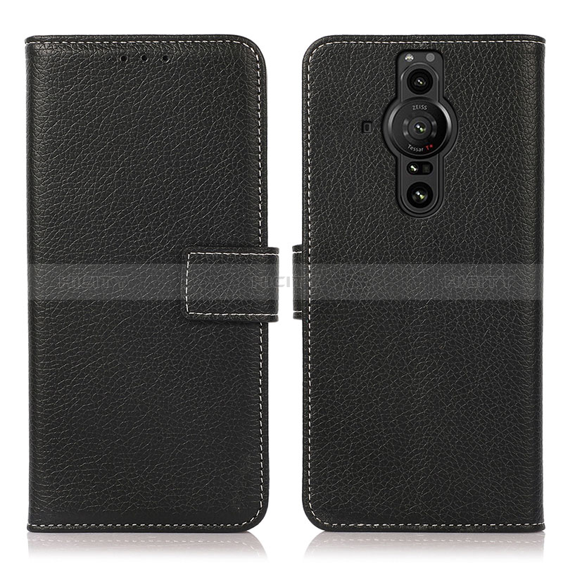 Funda de Cuero Cartera con Soporte Carcasa K08Z para Sony Xperia PRO-I