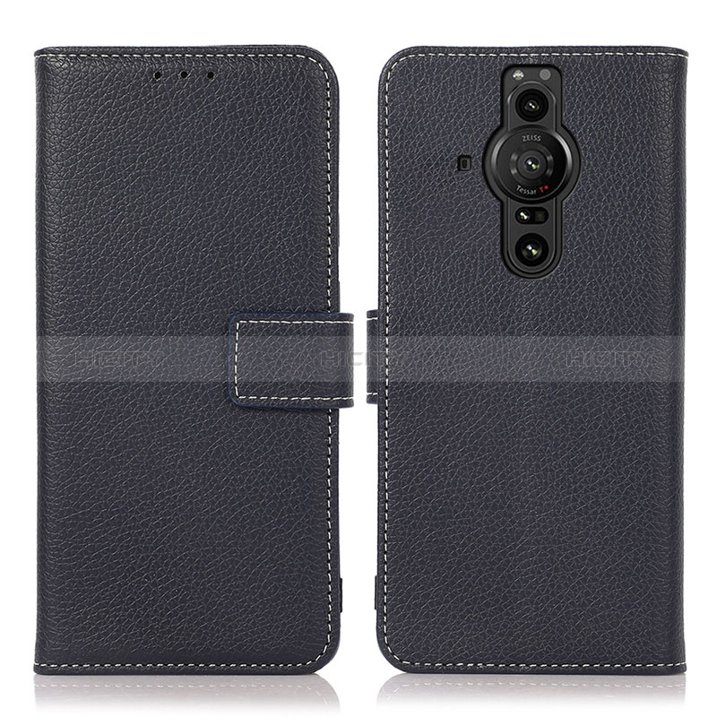 Funda de Cuero Cartera con Soporte Carcasa K08Z para Sony Xperia PRO-I