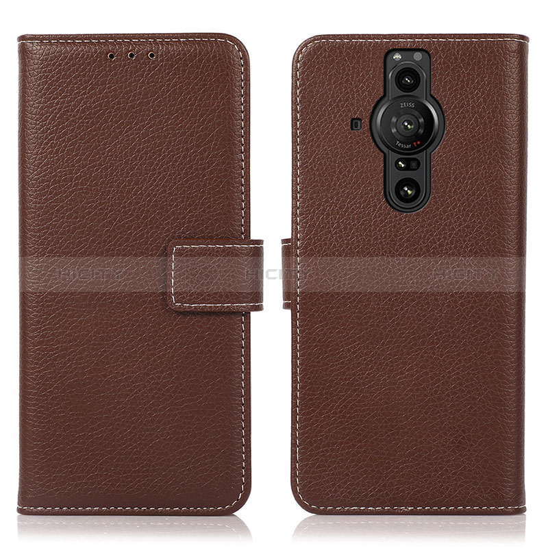 Funda de Cuero Cartera con Soporte Carcasa K08Z para Sony Xperia PRO-I