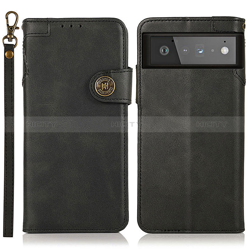 Funda de Cuero Cartera con Soporte Carcasa K09Z para Google Pixel 6 5G