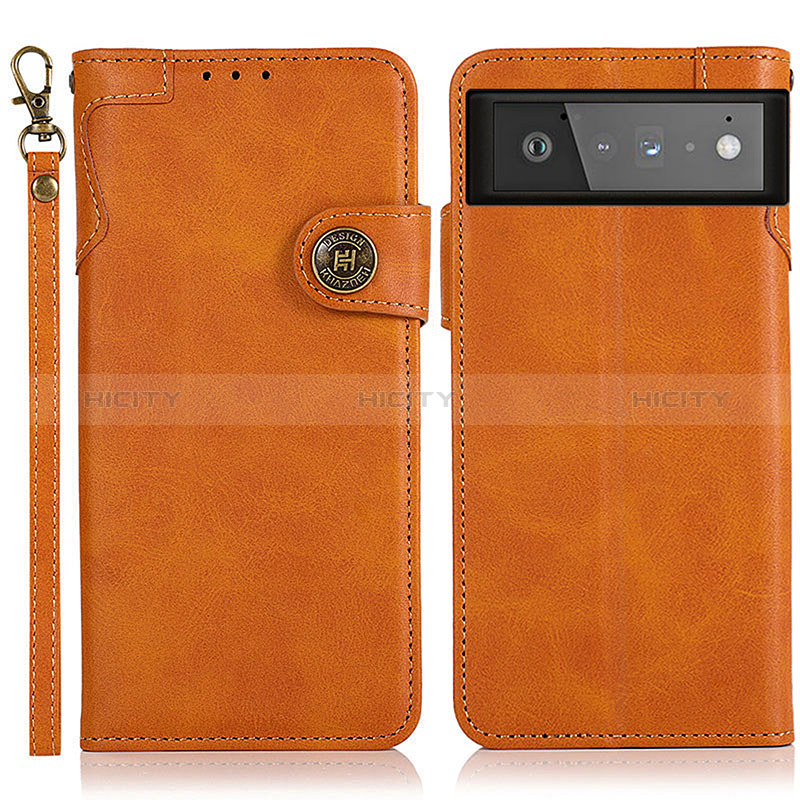 Funda de Cuero Cartera con Soporte Carcasa K09Z para Google Pixel 6 5G