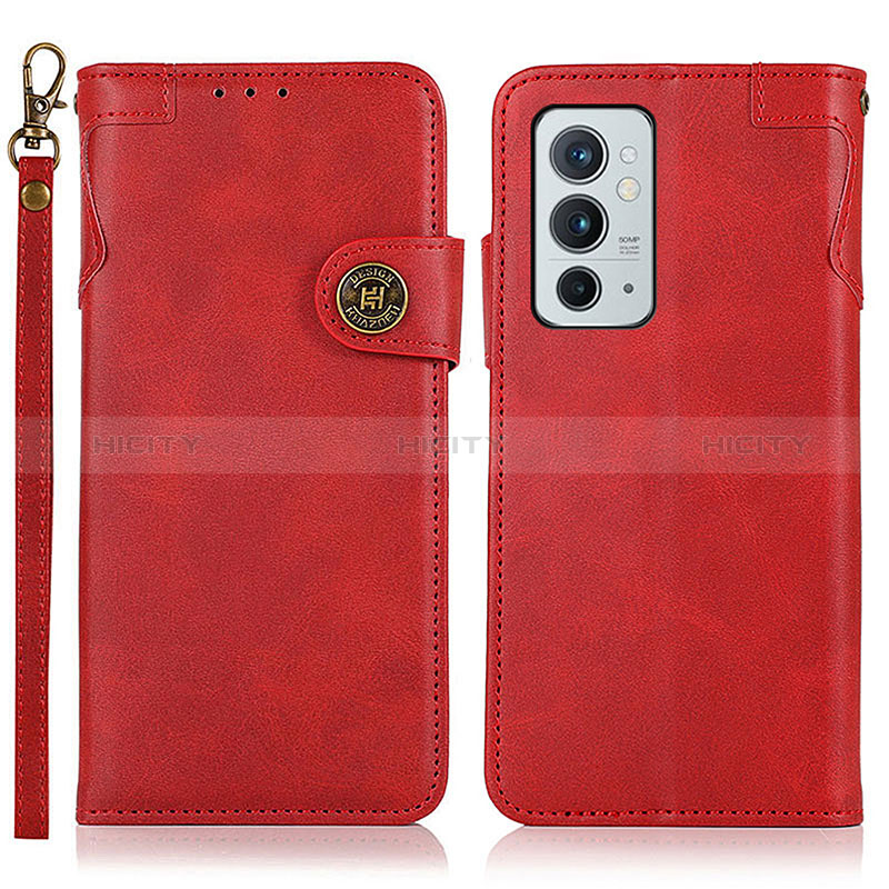 Funda de Cuero Cartera con Soporte Carcasa K09Z para OnePlus 9RT 5G