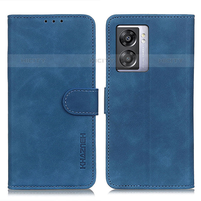 Funda de Cuero Cartera con Soporte Carcasa K09Z para OnePlus Nord N300 5G Azul