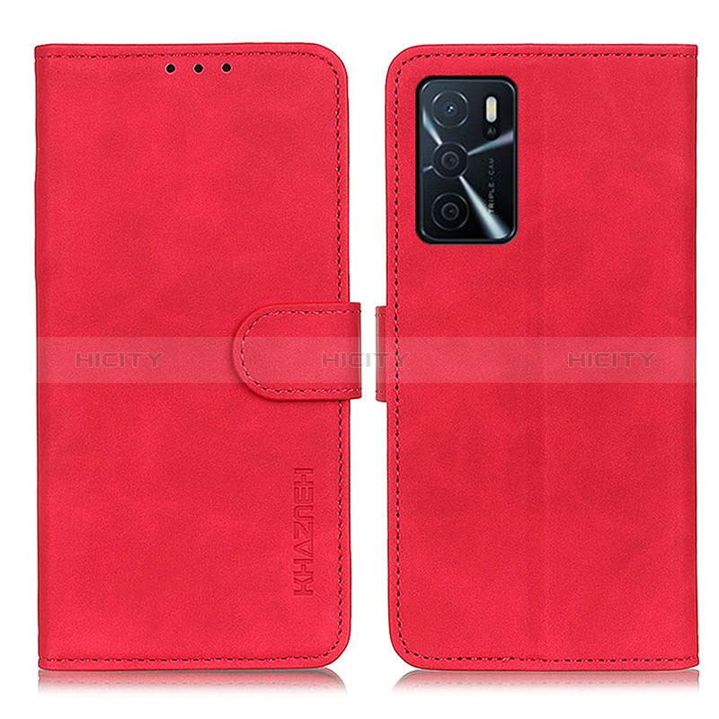 Funda de Cuero Cartera con Soporte Carcasa K09Z para Oppo A16