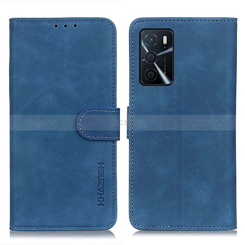 Funda de Cuero Cartera con Soporte Carcasa K09Z para Oppo A16