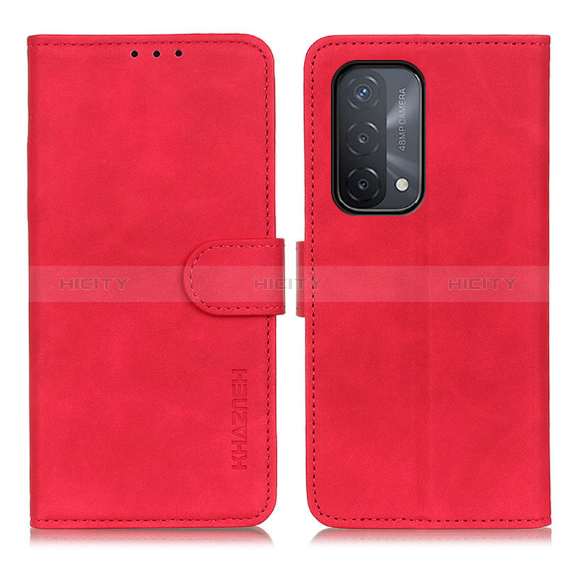 Funda de Cuero Cartera con Soporte Carcasa K09Z para Oppo A54 5G