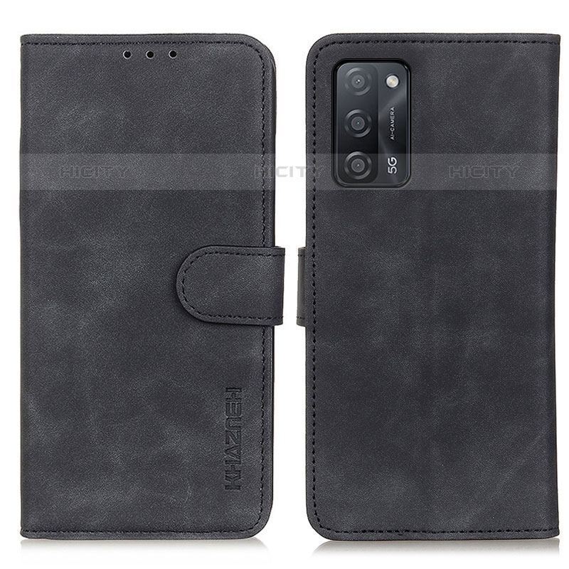 Funda de Cuero Cartera con Soporte Carcasa K09Z para Oppo A55 5G