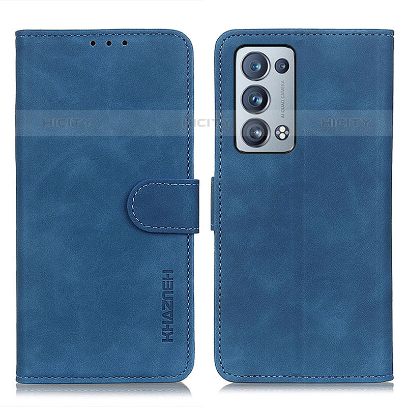 Funda de Cuero Cartera con Soporte Carcasa K09Z para Oppo Reno6 Pro 5G