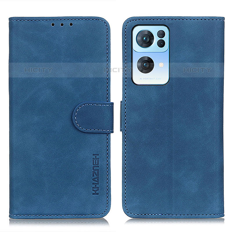 Funda de Cuero Cartera con Soporte Carcasa K09Z para Oppo Reno7 Pro 5G