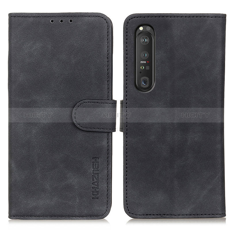 Funda de Cuero Cartera con Soporte Carcasa K09Z para Sony Xperia 1 III