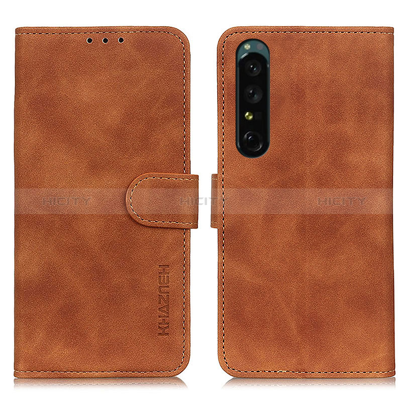 Funda de Cuero Cartera con Soporte Carcasa K09Z para Sony Xperia 1 IV SO-51C