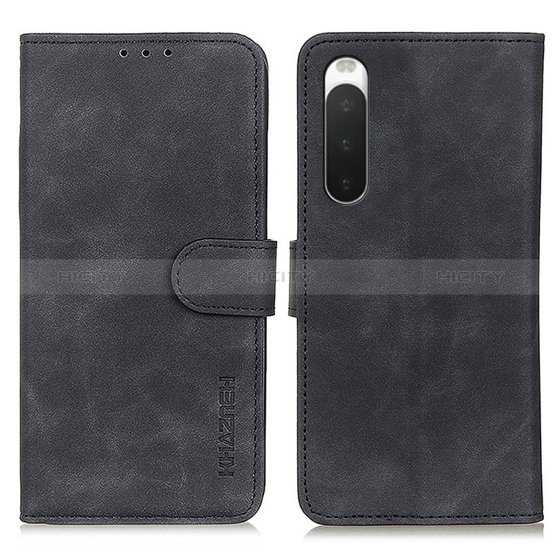 Funda de Cuero Cartera con Soporte Carcasa K09Z para Sony Xperia 10 IV