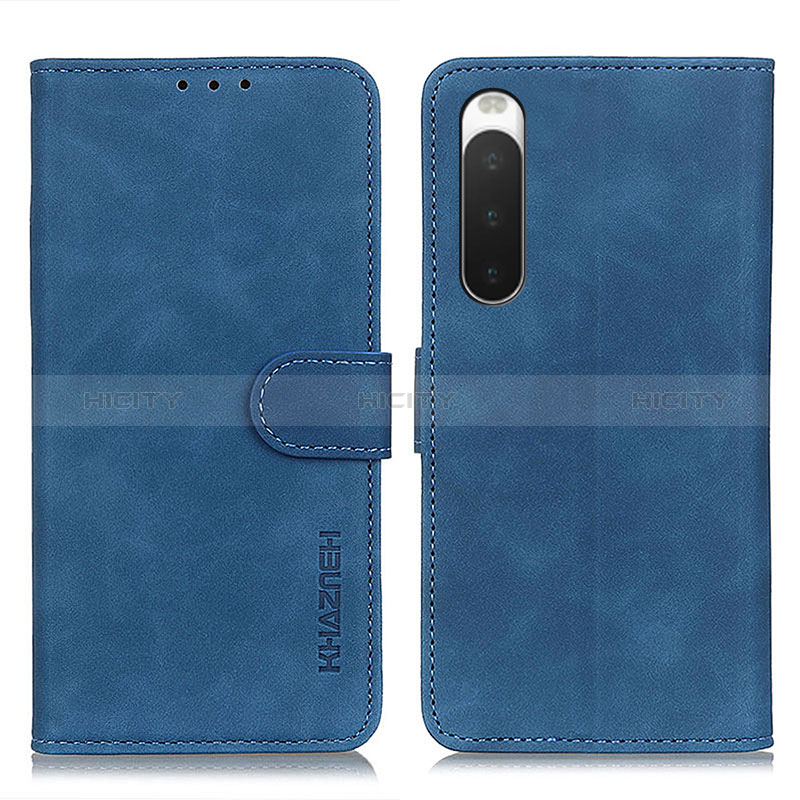 Funda de Cuero Cartera con Soporte Carcasa K09Z para Sony Xperia 10 IV