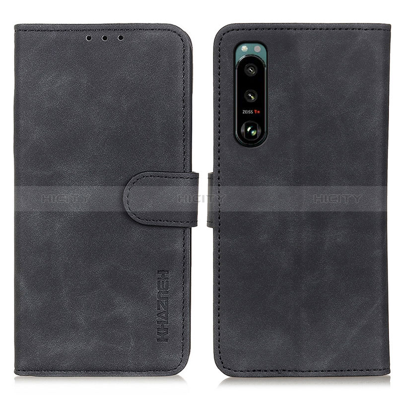 Funda de Cuero Cartera con Soporte Carcasa K09Z para Sony Xperia 5 III SO-53B