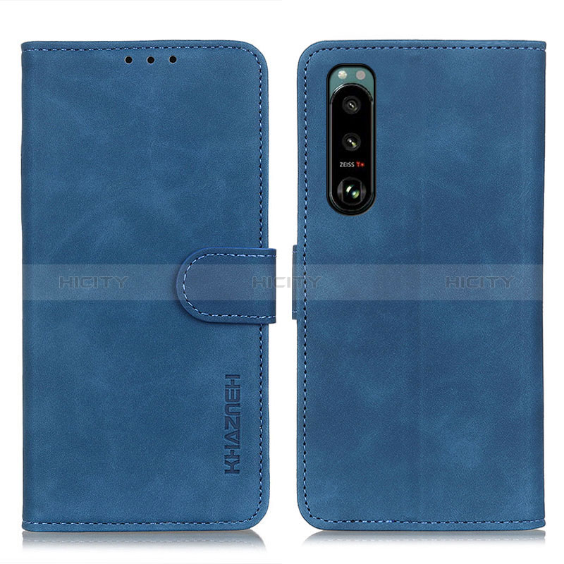 Funda de Cuero Cartera con Soporte Carcasa K09Z para Sony Xperia 5 III SO-53B