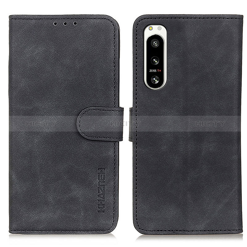 Funda de Cuero Cartera con Soporte Carcasa K09Z para Sony Xperia 5 IV