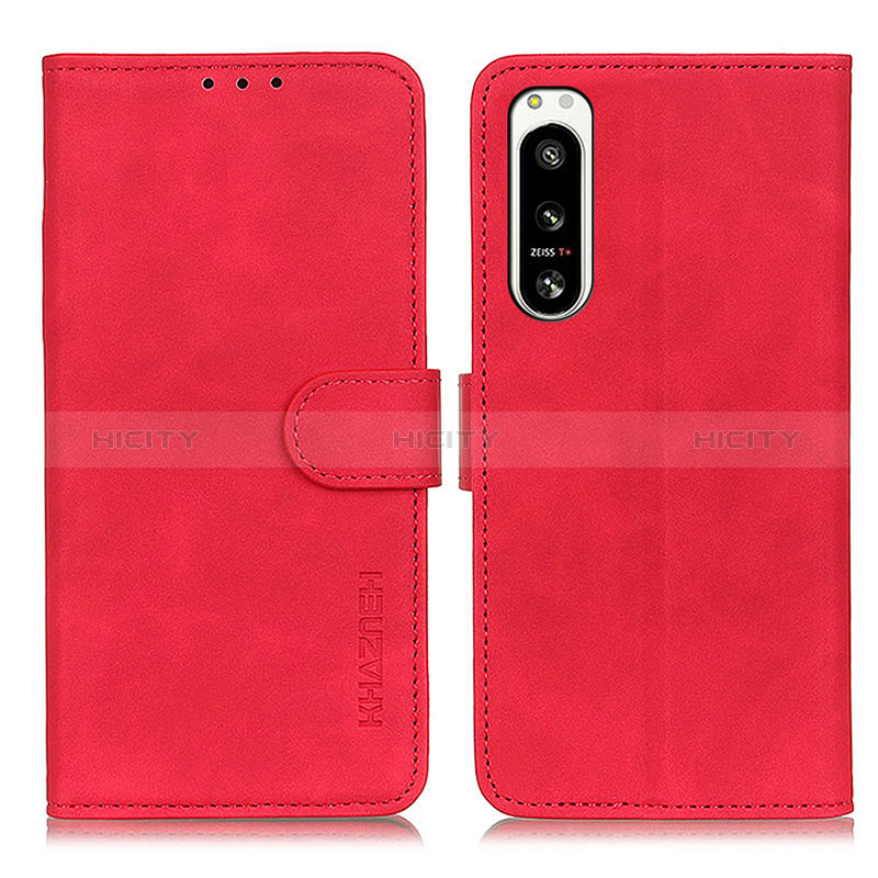 Funda de Cuero Cartera con Soporte Carcasa K09Z para Sony Xperia 5 IV