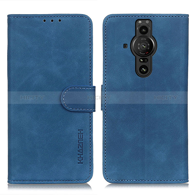 Funda de Cuero Cartera con Soporte Carcasa K09Z para Sony Xperia PRO-I