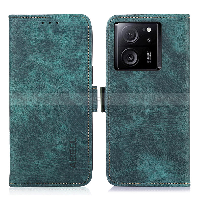 Funda de Cuero Cartera con Soporte Carcasa K09Z para Xiaomi Mi 13T 5G Verde