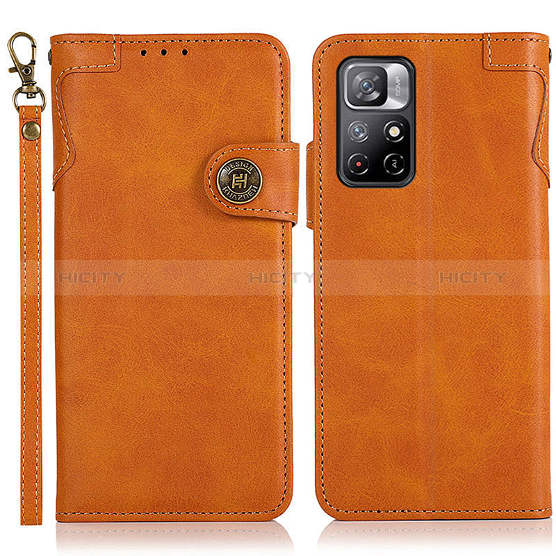 Funda de Cuero Cartera con Soporte Carcasa K09Z para Xiaomi Redmi Note 11 5G