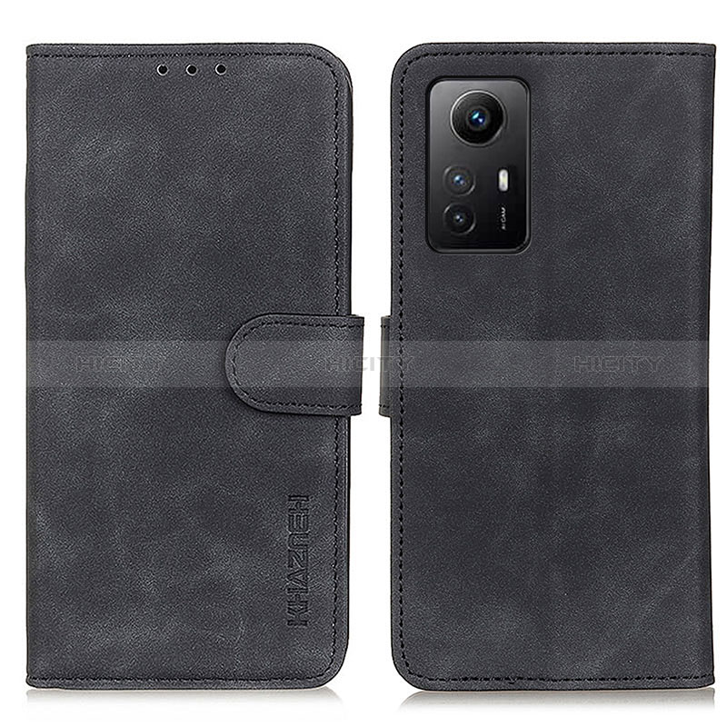 Funda de Cuero Cartera con Soporte Carcasa K09Z para Xiaomi Redmi Note 12S Negro