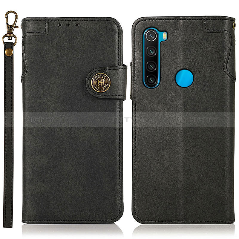 Funda de Cuero Cartera con Soporte Carcasa K09Z para Xiaomi Redmi Note 8 (2021)