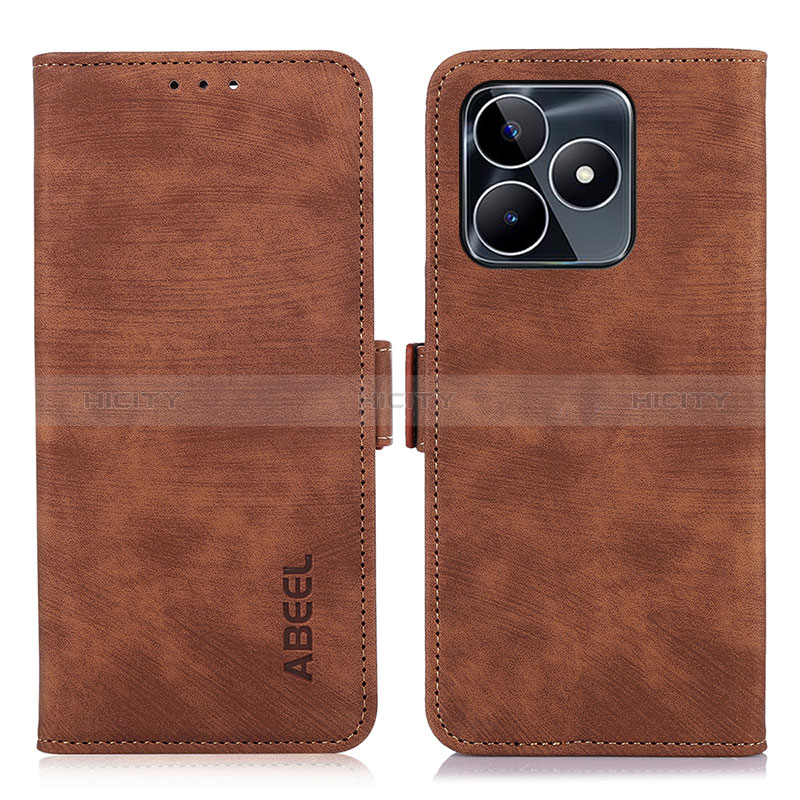 Funda de Cuero Cartera con Soporte Carcasa K10Z para Realme C51