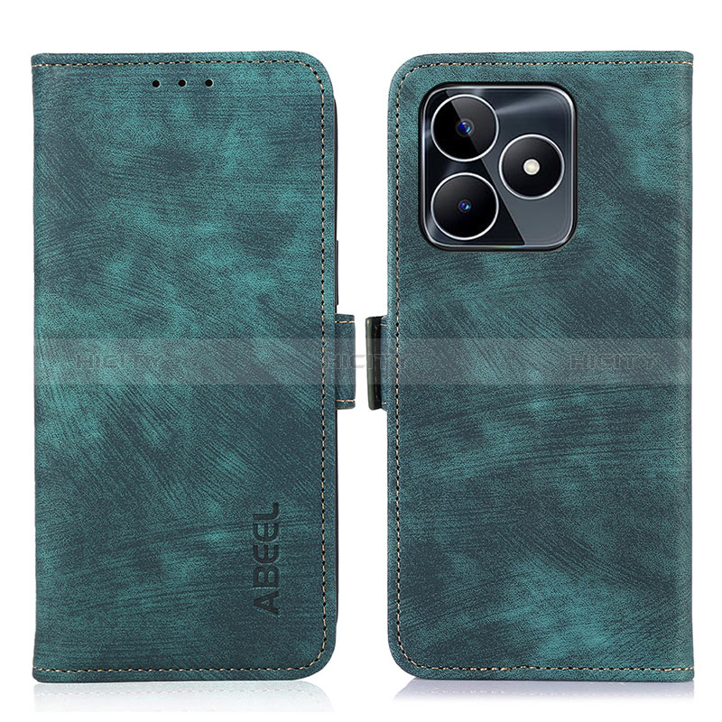 Funda de Cuero Cartera con Soporte Carcasa K10Z para Realme C53 India