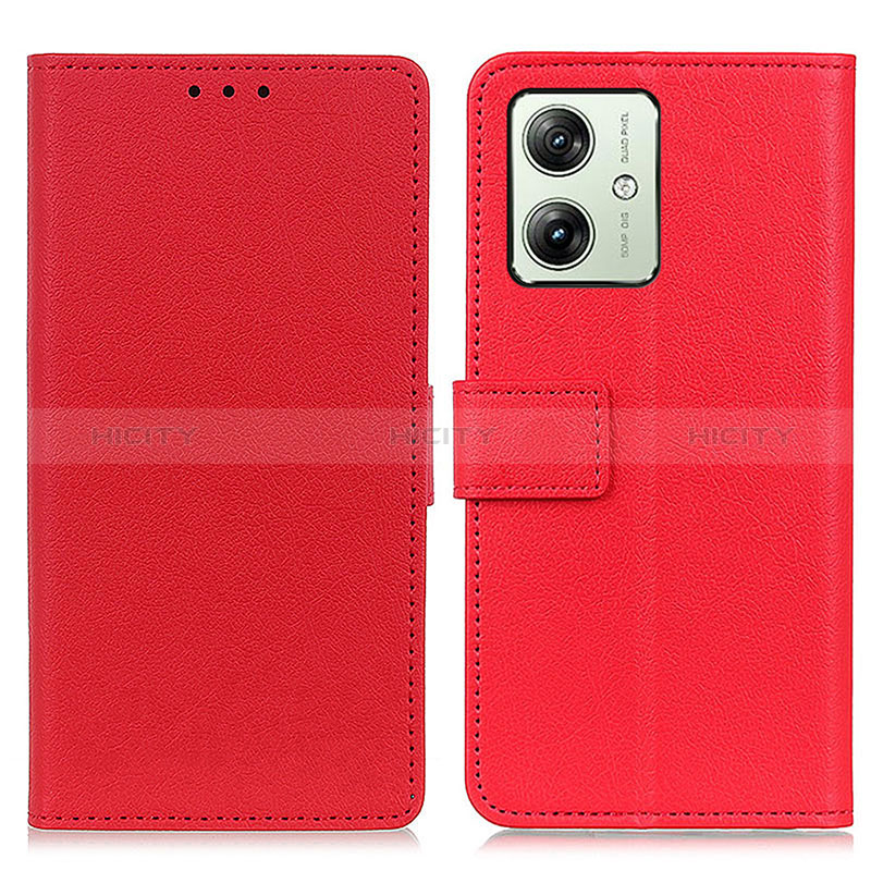 Funda de Cuero Cartera con Soporte Carcasa KZ2 para Motorola Moto G54 5G Rosa