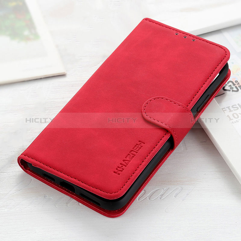 Funda de Cuero Cartera con Soporte Carcasa KZ3 para Google Pixel 7a 5G Rojo