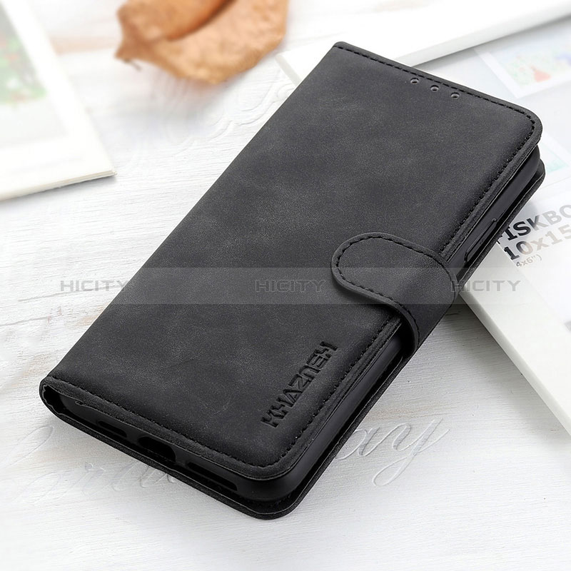 Funda de Cuero Cartera con Soporte Carcasa KZ3 para Huawei Enjoy 50 Pro Negro