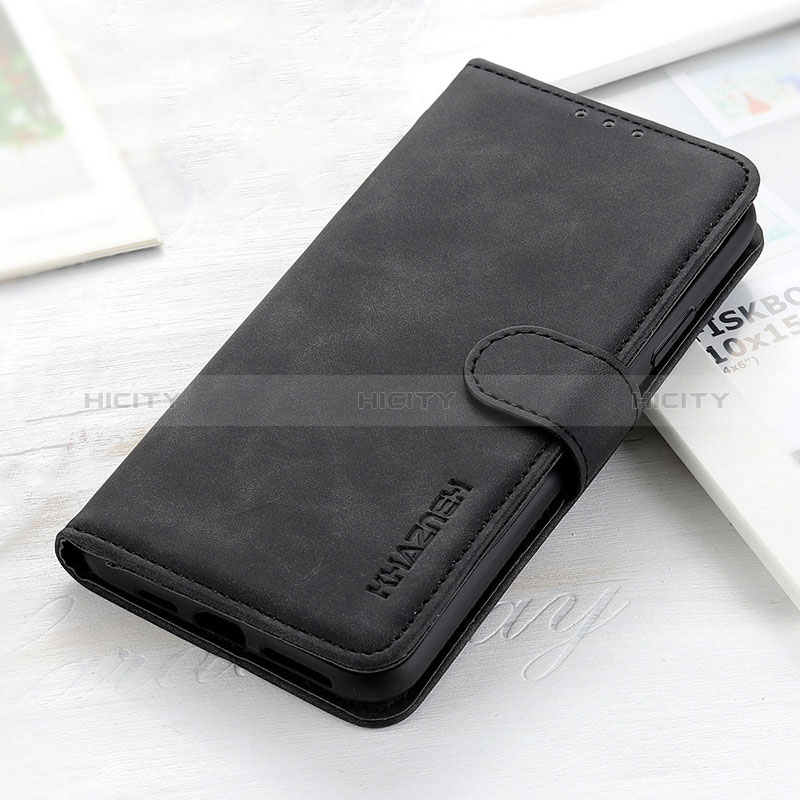 Funda de Cuero Cartera con Soporte Carcasa KZ3 para Xiaomi Redmi K60 Ultra 5G Negro