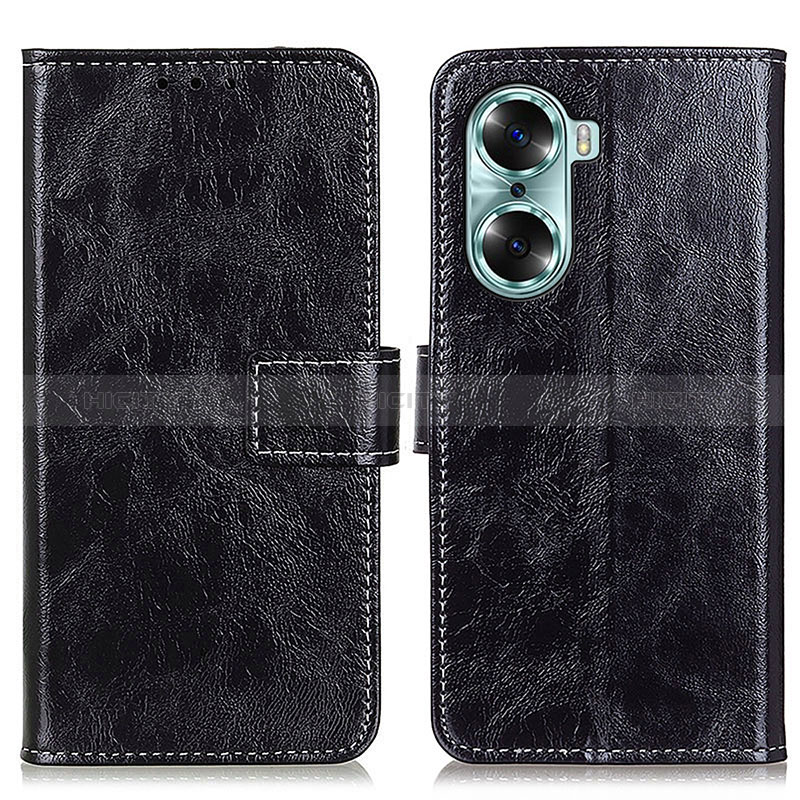 Funda de Cuero Cartera con Soporte Carcasa KZ4 para Huawei Honor 60 5G