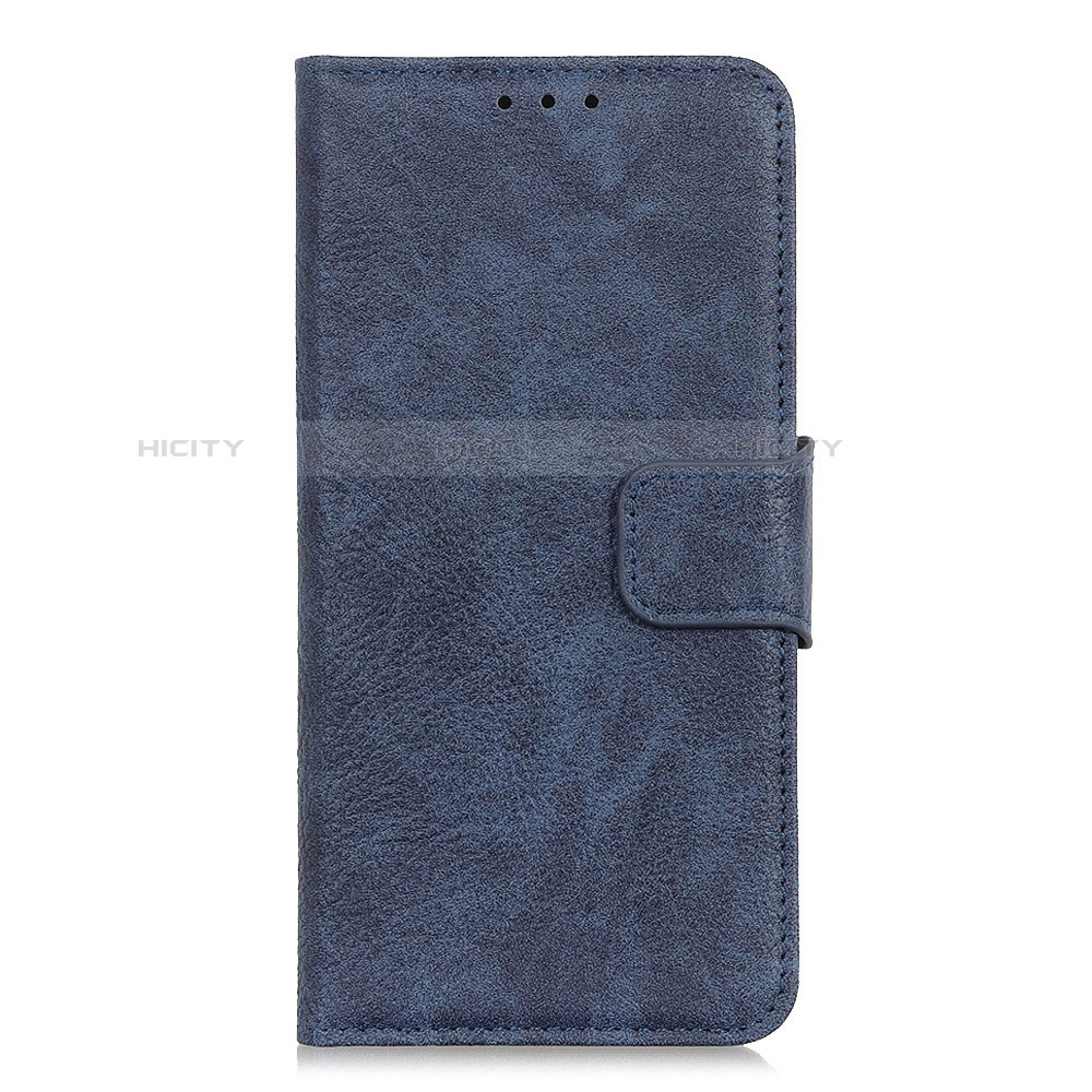 Funda de Cuero Cartera con Soporte Carcasa L01 para Alcatel 1S (2019) Azul