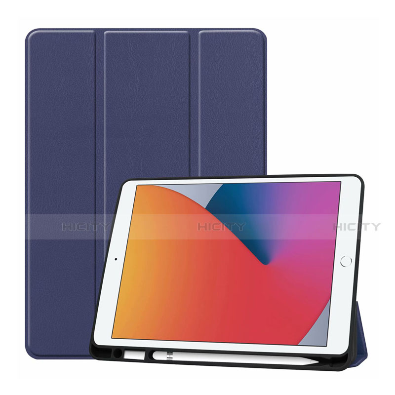 Funda de Cuero Cartera con Soporte Carcasa L01 para Apple iPad 10.2 (2019)