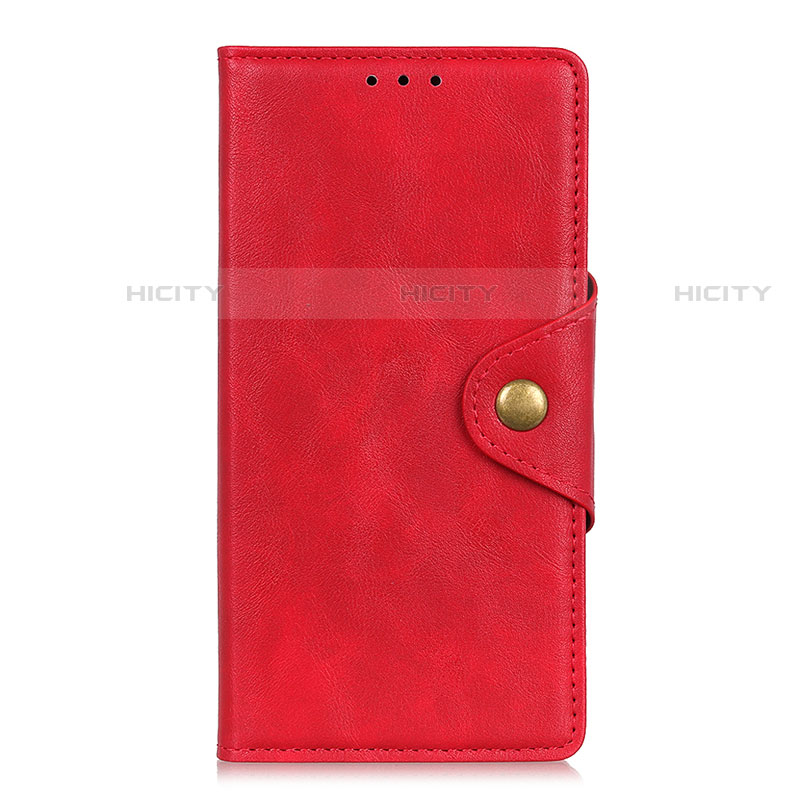 Funda de Cuero Cartera con Soporte Carcasa L01 para Asus Zenfone Max Plus M2 ZB634KL Rojo